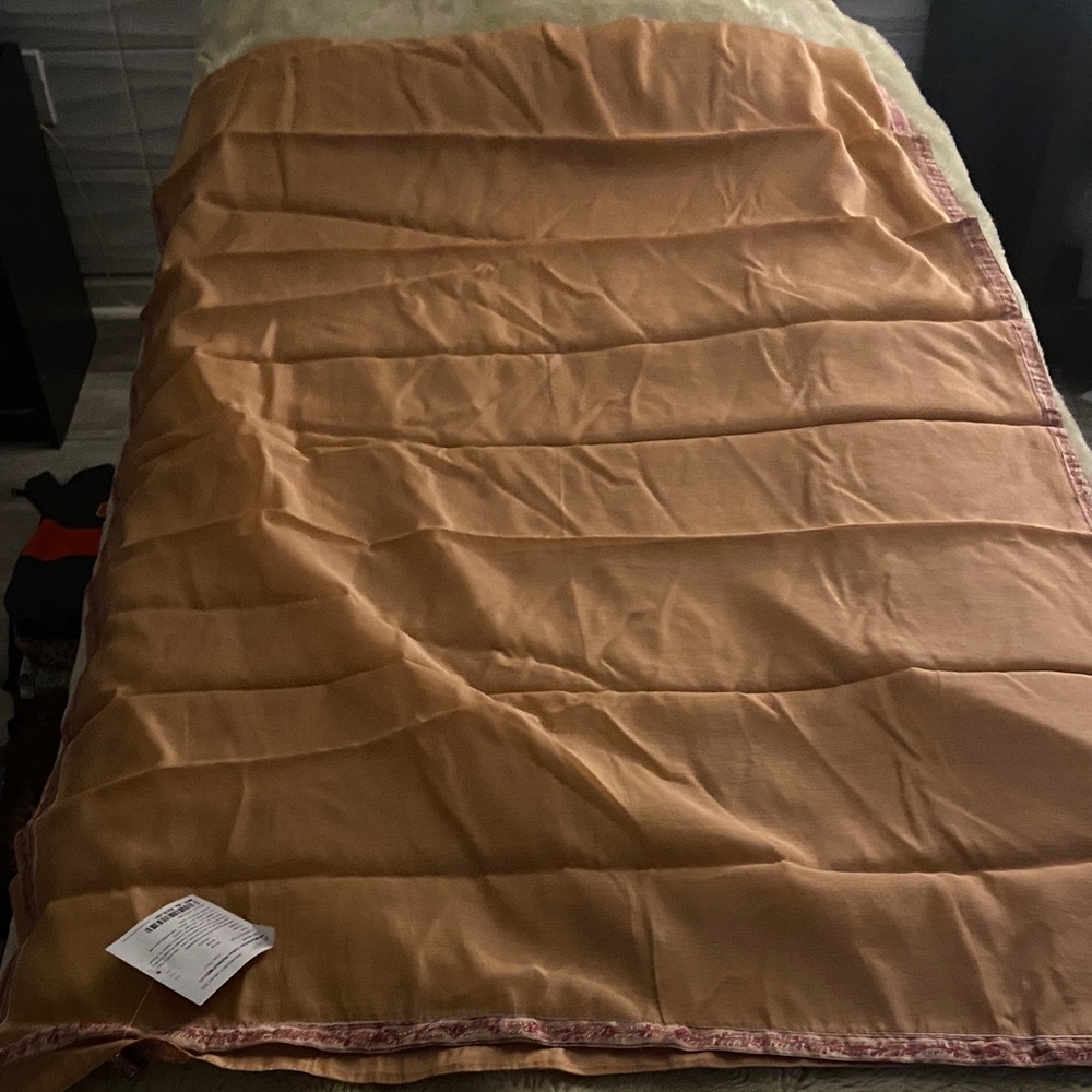 Elegant Tan Bedding Blanket